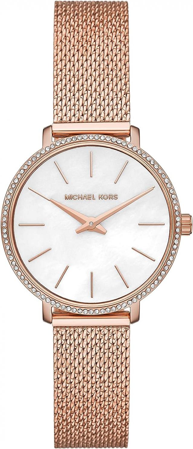 Michael Kors Women's Mini Pyper Two Hand Stainless Steel Watch