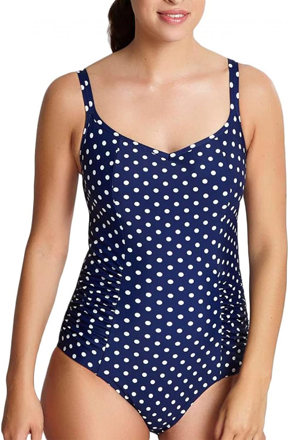 Panache Anya Spot One-Piece Underwire Swimsuit (SW1010)