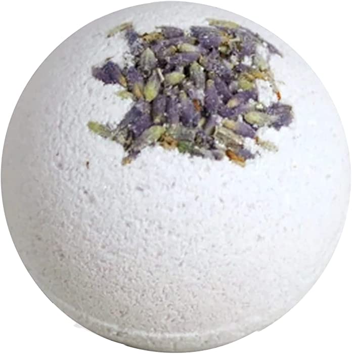 Hemp Bath Bombs for Women & Men - Organic Hemp Bath Bomb (4.3 oz) with 250mg. Hemp Oil & Lavender Essential Oil for Relaxing Spa Baths at Home. Perfect for Valentine's Gifts & More.