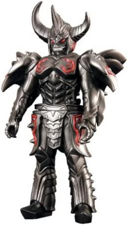 Ultraman Battle New Monster Series Bandai 5 Inch Vinyl Figure #54 Armored Darkness