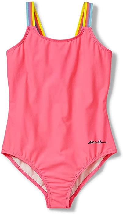 Eddie Bauer Girls' Sea Spray One-Piece Swimsuit