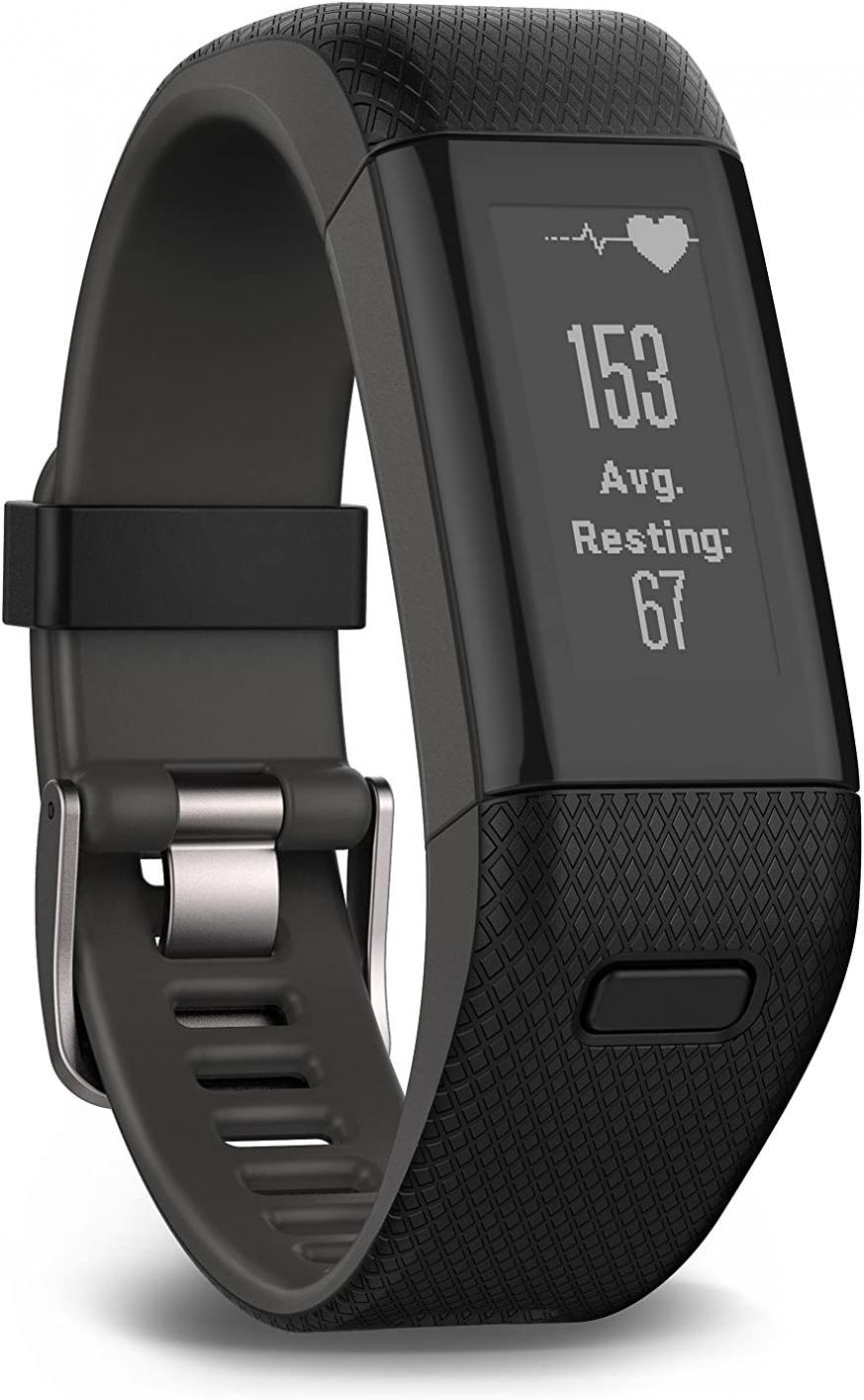 Garmin vívosmart HR+ Regular Fit Activity Tracker - Black