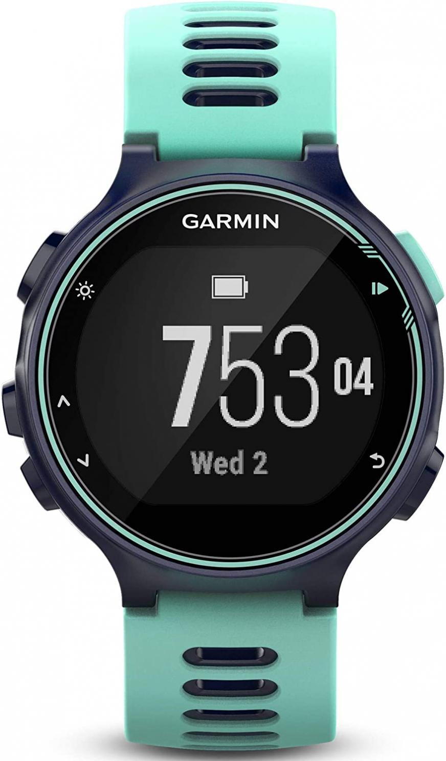 Garmin Forerunner 735XT Midnight Blue/Frost Blue, One Size (Renewed)