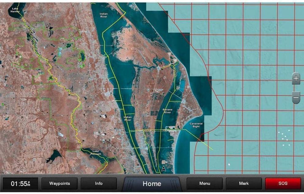 Garmin Standard Mapping - Florida East Pen Professional microS. [010-C1200-00]