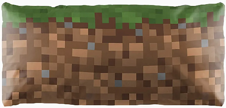 Jay Franco Minecraft Decorative Body Pillow Cover - Super Soft 1-Pack Bed Pillow Cover - Measures 20 Inches x 54 Inches