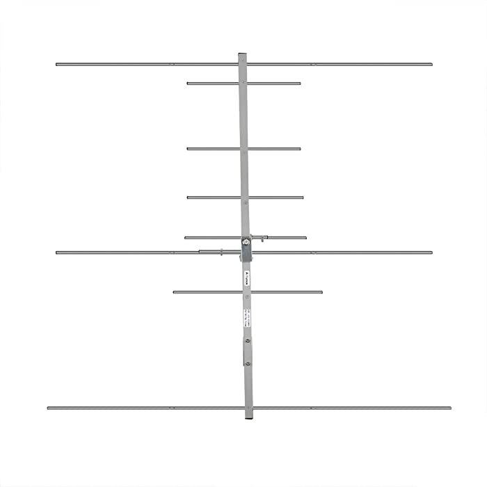 Ailunce AY04 Ham Radio Yagi Antenna, 2m/70 cm VHF/UHF Outdoor Yagi Antenna,9.5 dBi/11.5 dBi High Gain Directional Antenna,SL16-Female Antenna for Amateur Radio Mobile Transceiver Repeater(1 Pack)