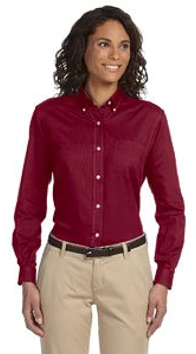 Ladies' Long-Sleeve Wrinkle-Resistant Oxford