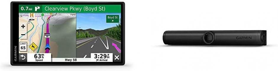 Garmin DriveSmart 55 & Traffic: GPS Navigator with a 5.5Çƒ˘ Display, Hands-Free Calling, Included Traffic alerts and Information to enrich Road Trips & BC 40, Wireless Backup Camera