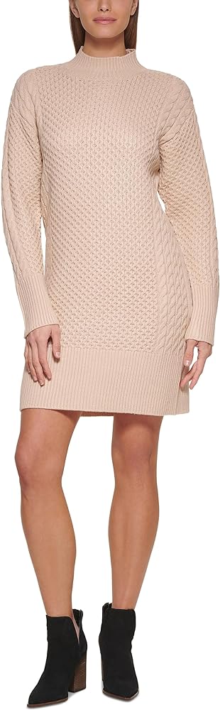 Vince Camuto Mock Neck Sweater Dress