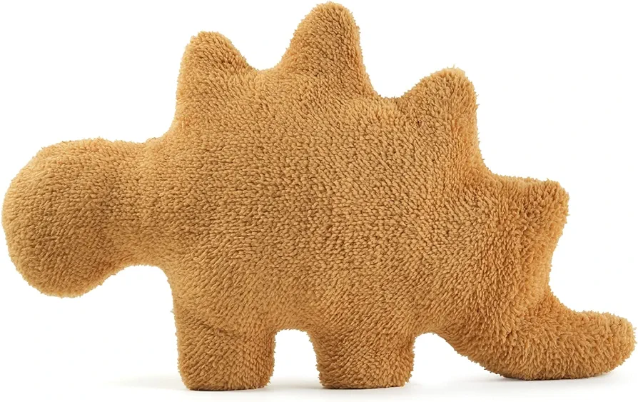 Dino Nugget Pillow Gifts for Nugget Fans-Funny Dinosaur Stuffed Animals, Chicken Nugget Plush Room Decor Birthday Gift for Boys and Girls (Stegosaurus)