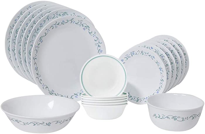 Corelle livingware Series - Country Cottage, 21 pcs Dinner Set a