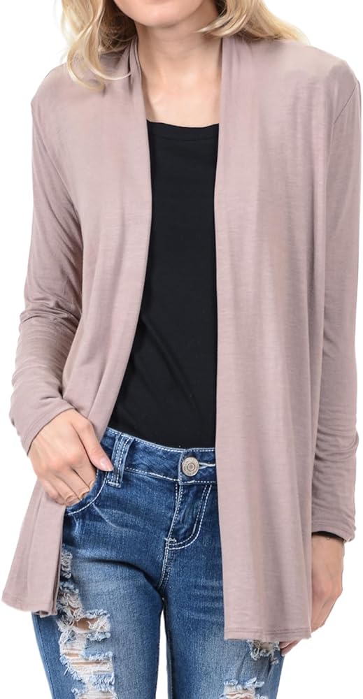 Pastel by Vivienne Women's Long Sleeve Jersey Cardigan