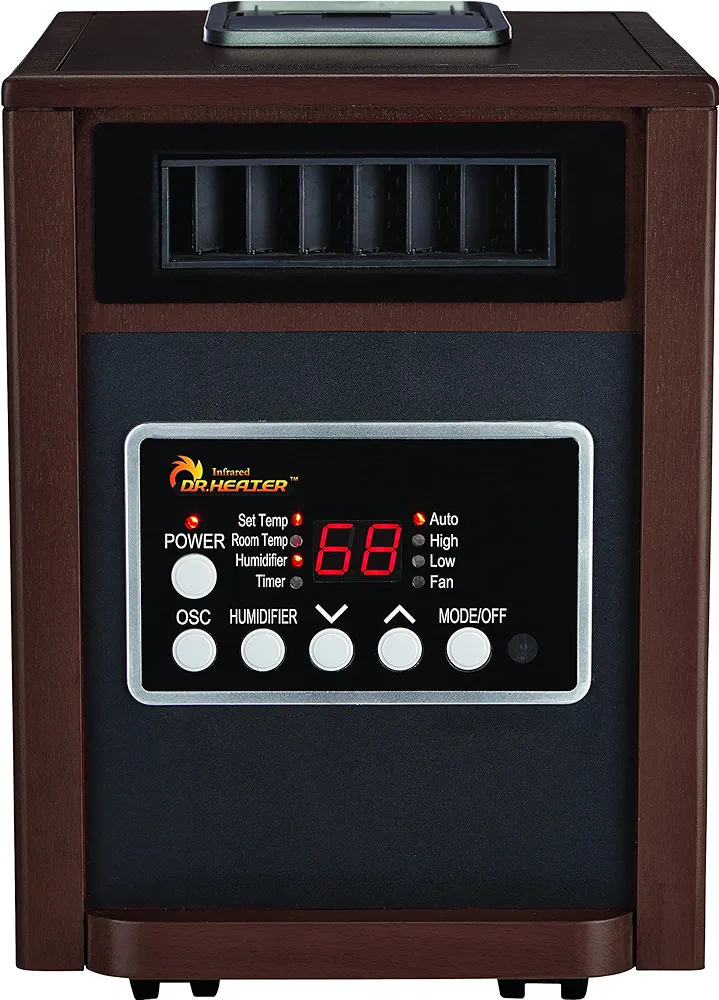 DR-998W, Dual Heating System, Walnut