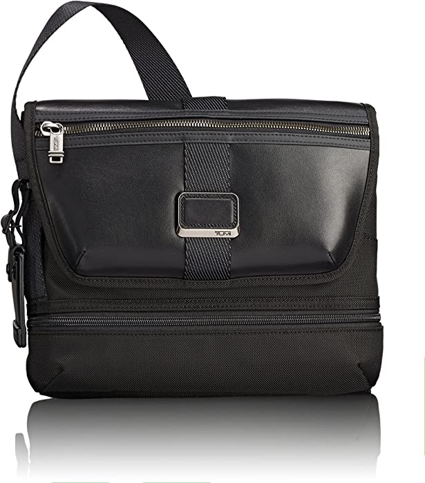 TUMI - Alpha Bravo Travis Crossbody Bag - Messenger Bag for Men and Women - Black