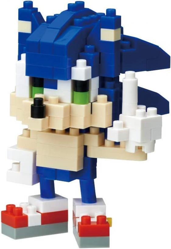 nanoblock - Sonic [Sonic The Hedgehog], Character Collection Series Building Kit