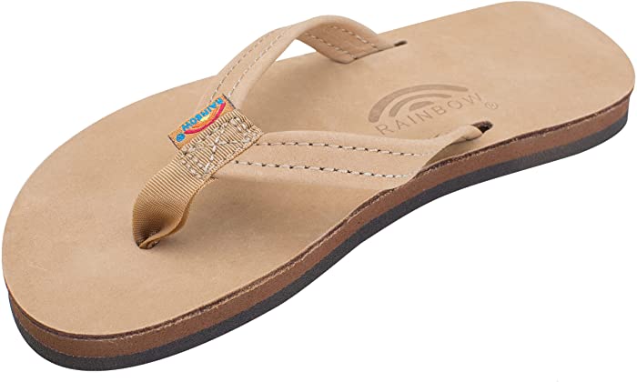 Rainbow Sandals Kid's Premier Leather Narrow Strap Sierra Brown, Kid's