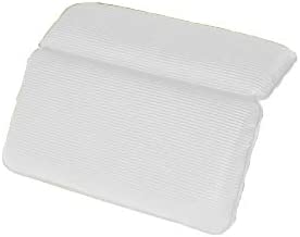 SOLKING Bath Pillow Super Large Sunkers Spa in Your Home White Checked Fit Tub …