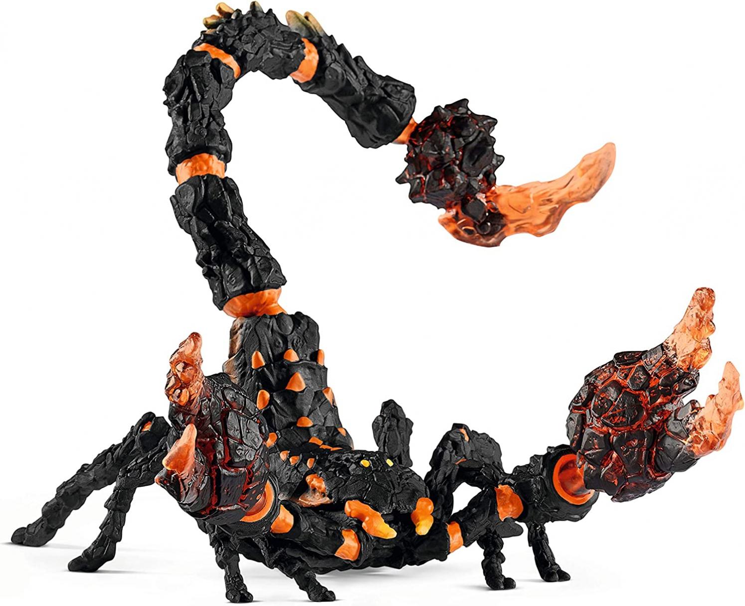 Schleich Eldrador Creatures Lava Scorpion Action Figure Toy for Kids Ages 7-12 Multicoloured, 20.5 x 13.5 x 14 cm