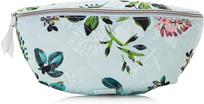 Vera Bradley Women's Performance Twill Convertible Crossbody Belt Bag with RFID Protection