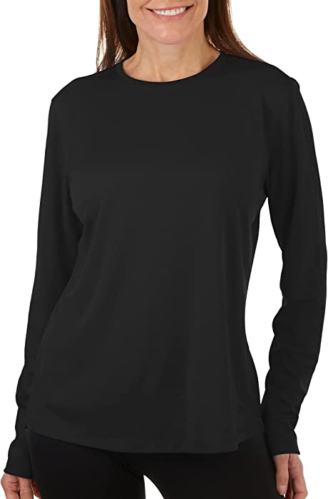 Reel Legends Womens Solid Freeline Collection Top