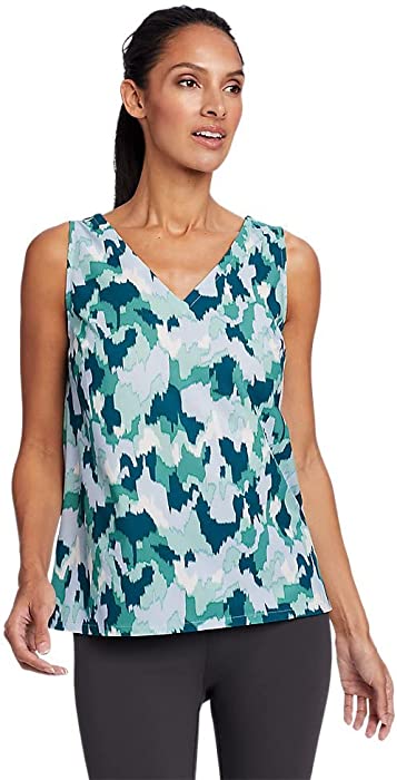 Eddie Bauer Women's Departure V-Neck Tank Top - Print