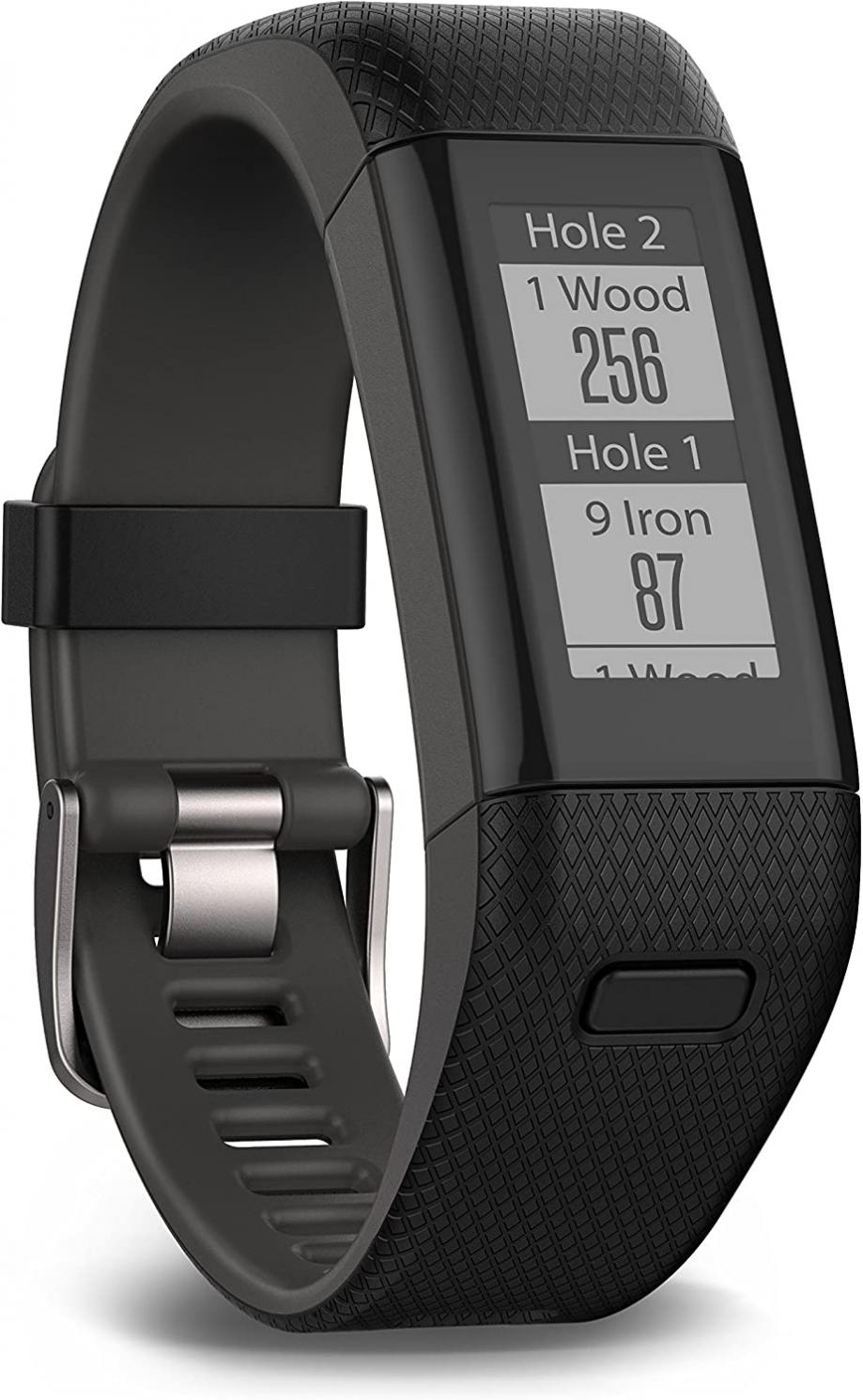 Garmin Approach X40, Golf GPS, Black/Gray Band, 010-N1513-00 (Renewed)