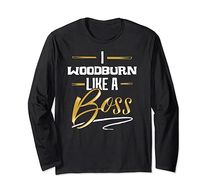 WOODBURN Like A Boss Tshirt Floss Like A Boss Long Sleeve T-Shirt