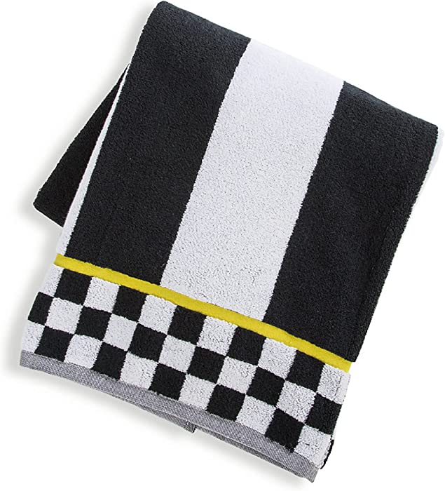 MacKenzie-Childs Bath Towel, Bathroom Towel Decor, Large Towel, Courtly Stripe