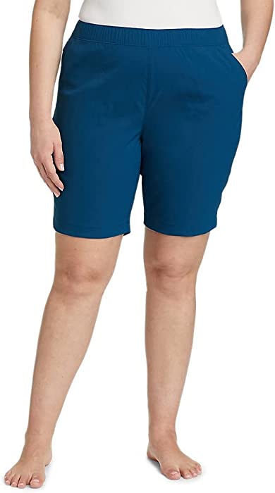 Eddie Bauer Women's Guide Ripstop Shorts, Cadet, 12