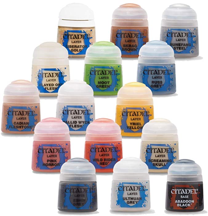 Hobby Model Choose-Your-Own Paint Set (Layer Paints)