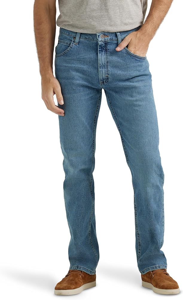 Wrangler Authentics Men's Classic 5-Pocket Regular Fit Flex Jean