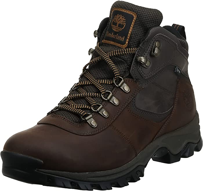 Timberland Men's Anti-Fatigue Hiking Waterproof Leather Mt. Maddsen Boot