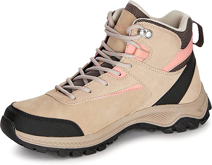 Eddie Bauer Mt.Bailey Mid Women's Hiking Boots | Water Resistant Lightweight Mountain Hiking Boots for Women | Ladies All Weather Outdoor Ankle Height Hiker