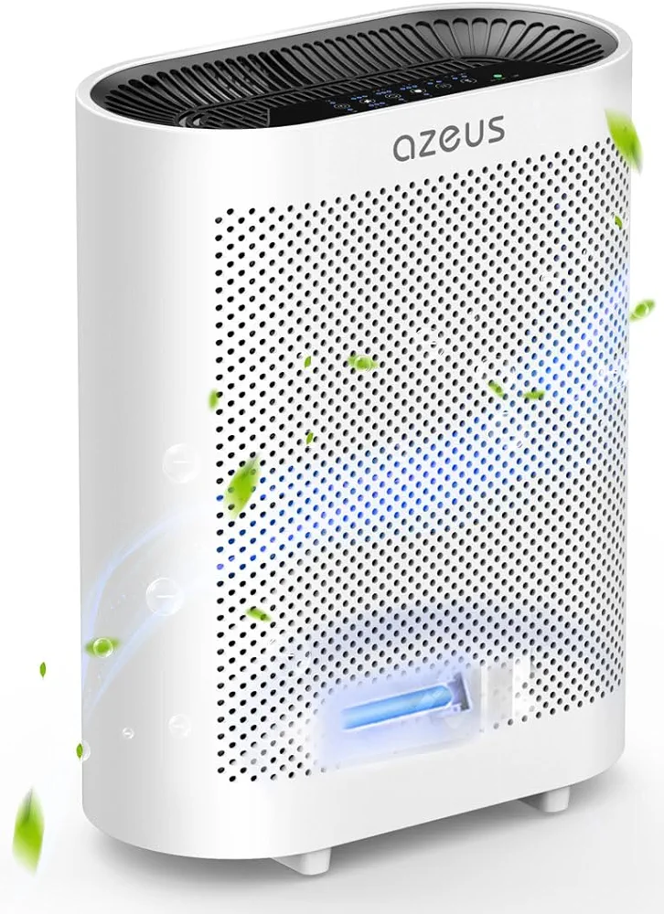 True HEPA Air Purifier for Home, Up to 2160 sq ft Large Room, UV light | Ionic Generator | Office or Commercial Filter 99.97% Pollen Smoke Dust Pet Dander Auto Mode Sensor