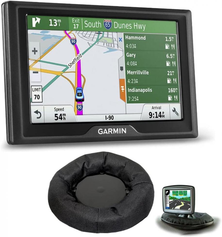 Garmin Drive 50LMT GPS Navigator (US Only) Friction Mount Bundle Includes Garmin Drive 50LMT and Universal GPS Navigation Dash-Mount