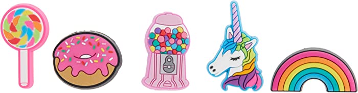 Crocs Jibbitz 5-Pack Unicorn Shoe Charms | Jibbitz for Crocs, Small