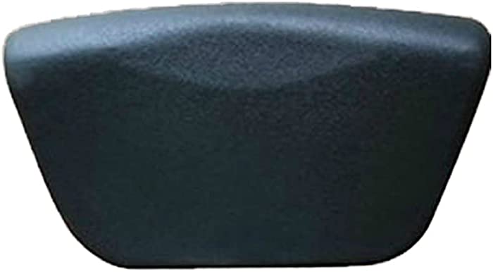 ZYJTGH Home Bath Non-Slip Bath Pillow, Spa Pillow Bathtub Head Rest Pillow with Suction Cups for Neck Back Bathroom Accessories Sets King Pillow (Color : Black)