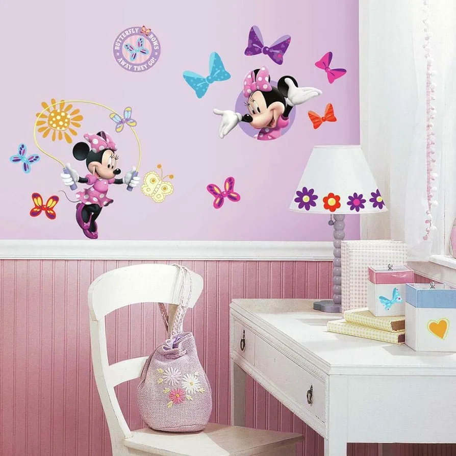 RoomMates RMK1666SCS Wall Decal, Bow-Tique