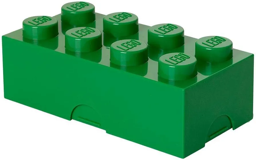 ROOM COPENHAGEN INC Lego Lunch Box, Dark Green