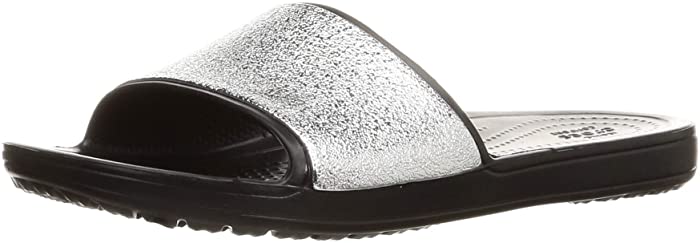 Crocs Sloane Shine Low Slide Chai