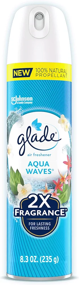 Glade Air Freshener Room Spray, Aqua Waves, 8.3 oz