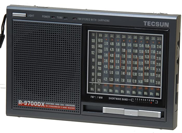 Tecsun R9700DX 12-Band Dual Conversion AM/FM Shortwave Radio