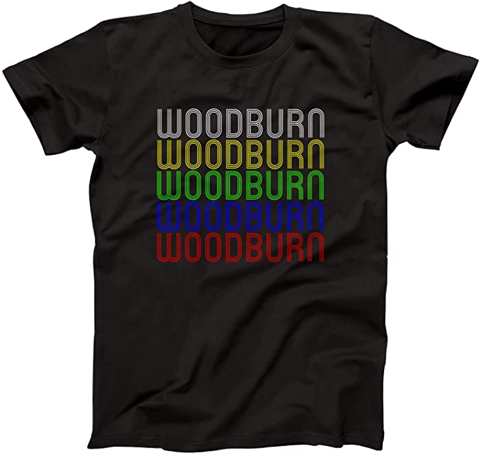 Retro Style Vintage Hometown - Woodburn, IA 50275 - Souvenir - Unisex - T-Shirt