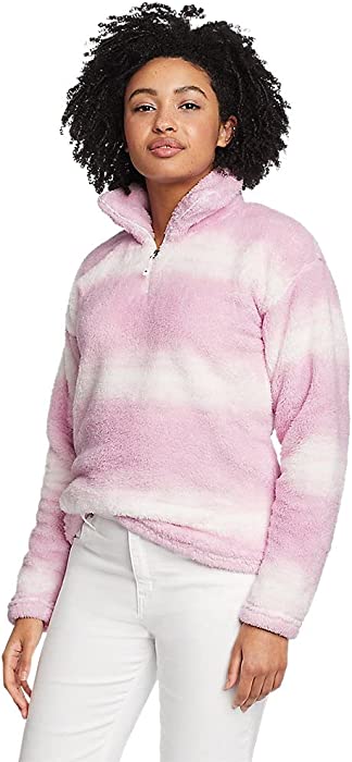 Eddie Bauer Women's Quest Plush 2.0 1/4-Zip - Print