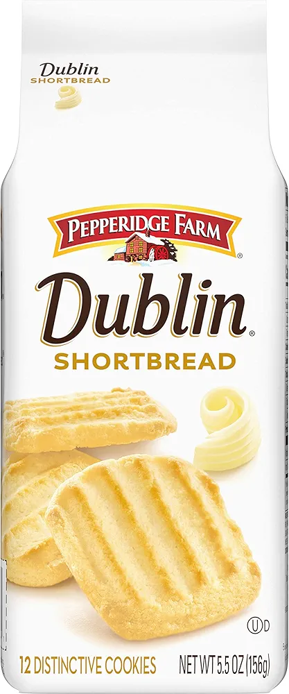 Pepperidge Farm Dublin Shortbread Cookies, 5.5 Oz Bag