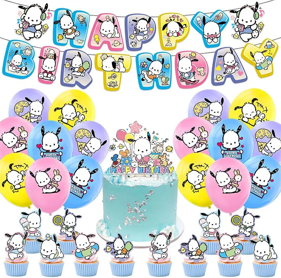 Anime Party Supplies Birthday Decorations Anime Gifts Anime Room Decor (P0cha party supplies)