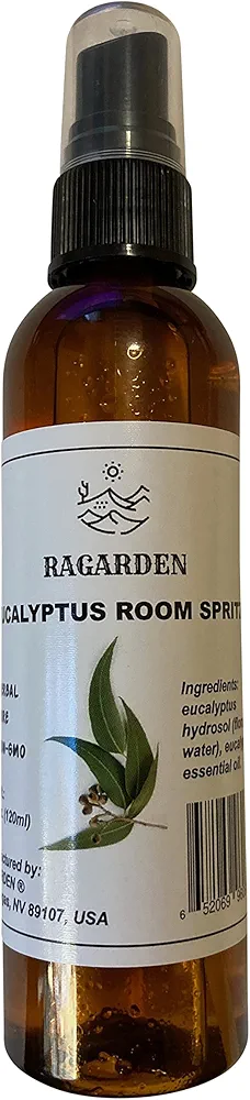 Eucalyptus Room Spritz. 4oz. Herbal. Made in USA.