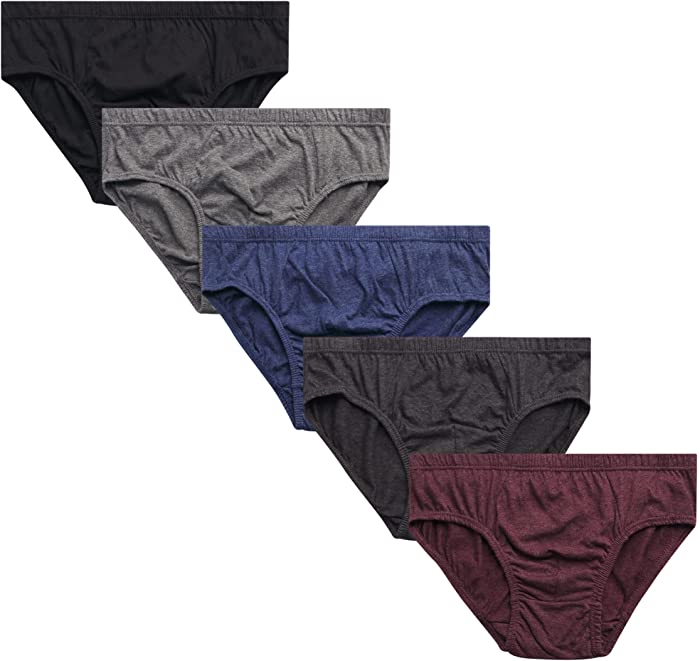 Van Heusen Men’s Underwear - Low Rise Briefs with Contour Pouch (5 Pack)