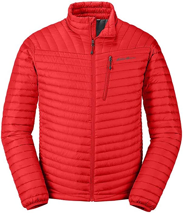 Eddie Bauer Men's MicroTherm 2.0 Down Jacket, Pimento Regular L