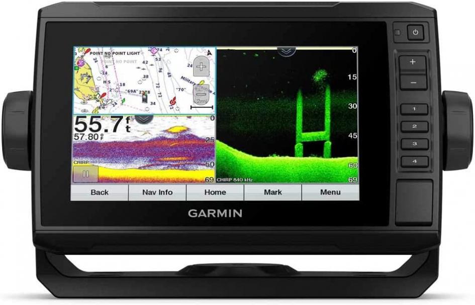 Garmin ECHOMAP UHD 72Cv, 7" Keyed-Assist Touchscreen Chartplotter with Worldwide Basemap